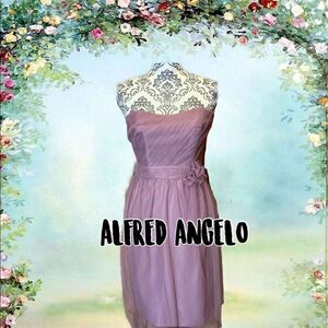 NWT Alfred Angelo strapless dress